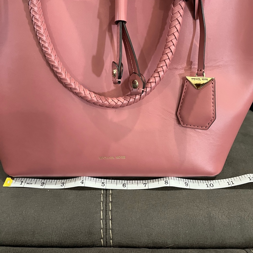 Michael Kors Blush Leather Satchel - Picture 4 of 6